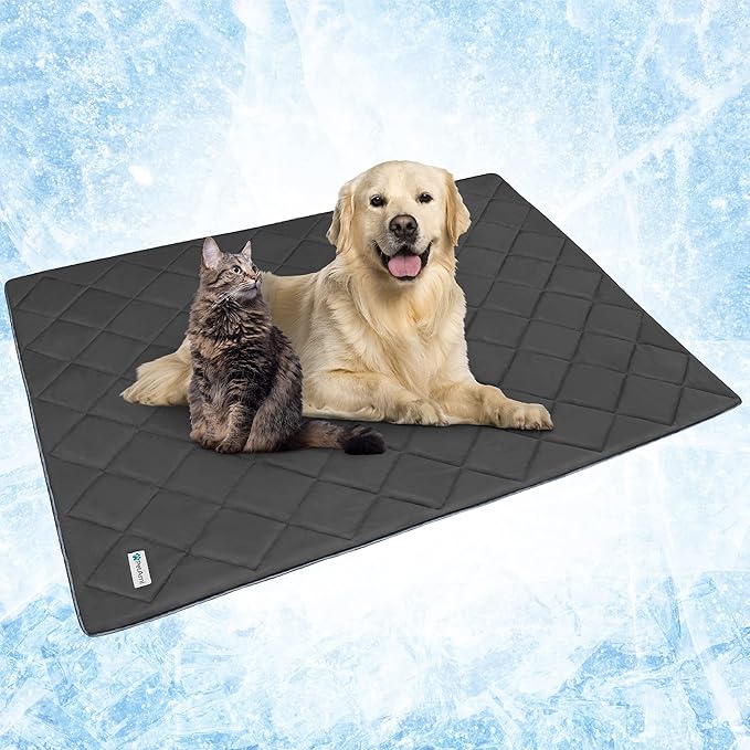 PetAmi Premium Cooling Dog Blanket | Lightweight Fluffy Pet Throw Blanket Bed - Image 8