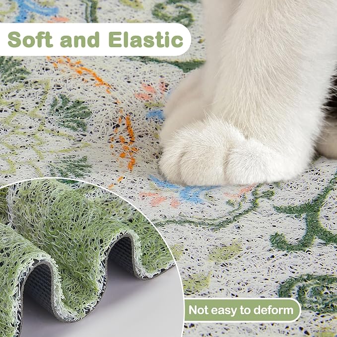 Glittme 2PCS Cat Litter Mat - Image 6