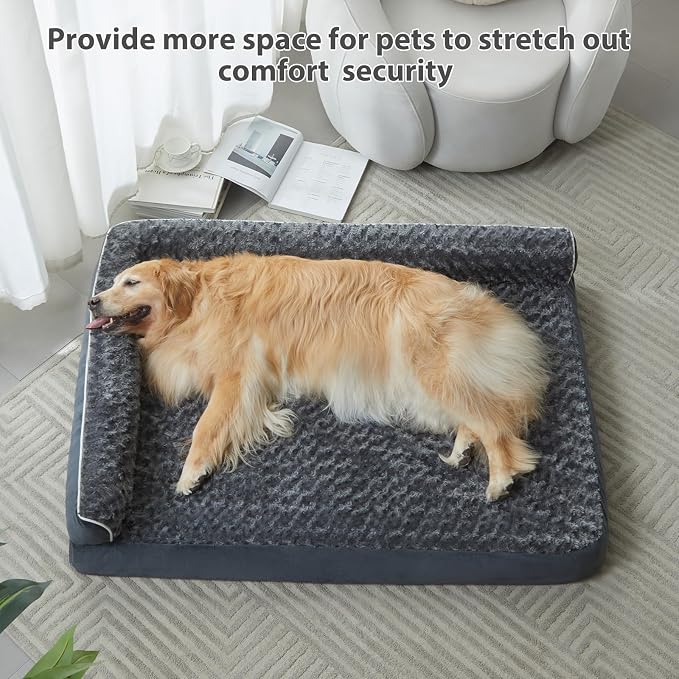 BFPETHOME Orthopedic Dog Beds for Large Dogs-Waterproof Sofa Dog Bed - Image 8