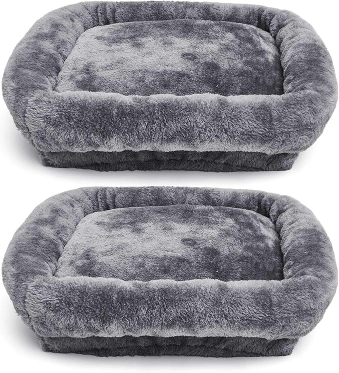 Abbylike 2 Pcs Cat Tree Tower Replacement Parts Grey Bed Cover by Abbylike