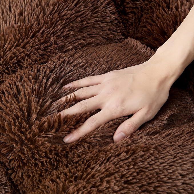 EHEYCIGA Fluffy XXL Dog Crate Pad, Plush Faux Fur Crate Bed - Image 4