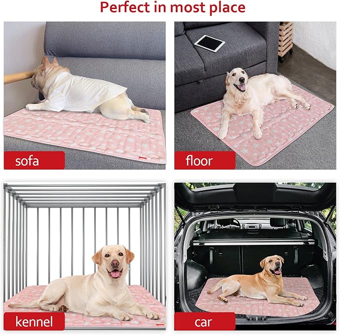 Dog Crate Mat, Soft Dog Bed Mat - Image 6