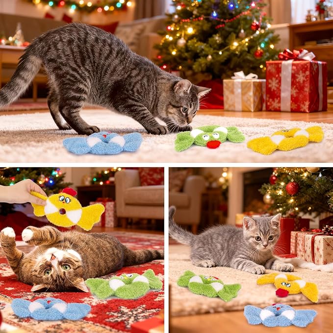 Retro Shaw Cat Toys, Bird Cat Toy - Image 7
