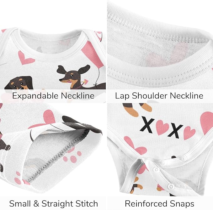Baby Clothes Set Infant Bodysuits Pants Sets 0-24M - Image 4