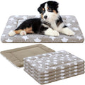 VitalCozy 4 Pcs Dog Crate Pads, Ultra Soft Warm Washable Anti-Slip Kennel Bed by VitalCozy