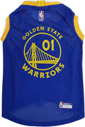Pets First NBA GOLDEN STATE WARRIORS DOG Jersey, X-Large by PETSFIRST
