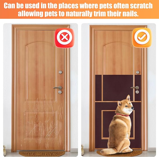 Pet Nail Self Adhesive Replacement Emery Paper Fits Most Dog Scratch Pad Cat - Image 4