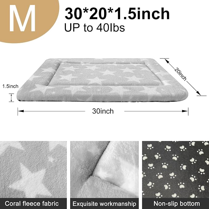 Dog Bed Mat – Soft & Comfortable Dog Kennel Pad - Image 3
