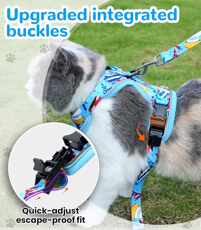 Halypet Cat Harness and Leash Set - Image 3