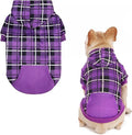 EXPAWLORER Plaid Dog Hoodie by EXPAWLORER
