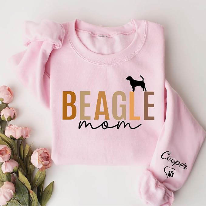 Personalized Dog Sweatshirt for Pet Lovers, Custom Name Crewneck, Cozy Gift for - Image 6
