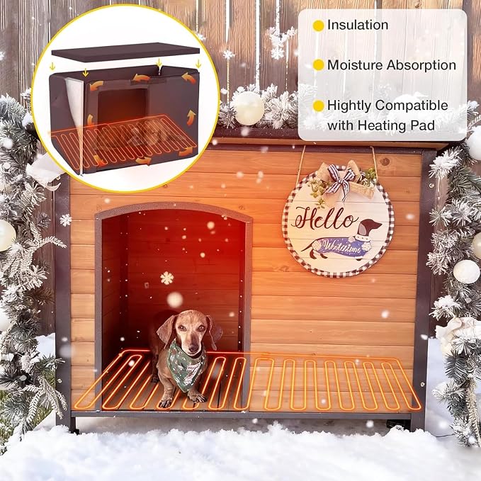 Aivituvin Heated Outdoor Dog House - Image 5