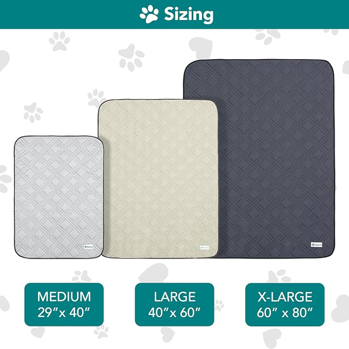 PetAmi Waterproof Cooling Mat for Dog, Premium Pet Cooling Blanket for Bed Crate - Image 6