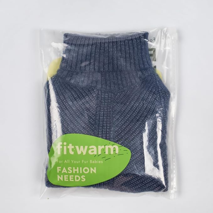 Fitwarm Turtleneck Knit Dog Sweater, Thermal Dog Winter Clothes - Image 8