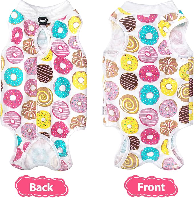 2 PCS Cat Recovery Suit for Spay Abdominal Wounds Cat Onesie for Cats After - Image 6