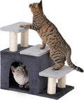 3-in-1 Pet Stairs for Cats, Dog Steps for Small Doggie Rabbits, 6.29''Depth Cat by Aechonow