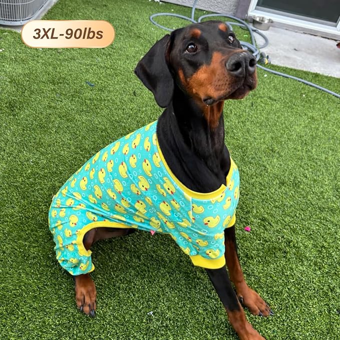 KYEESE Dog Pajamas Velvet Dog Pajamas Large Sized Dogs Soft Dogs Clothes Pjs - Image 7