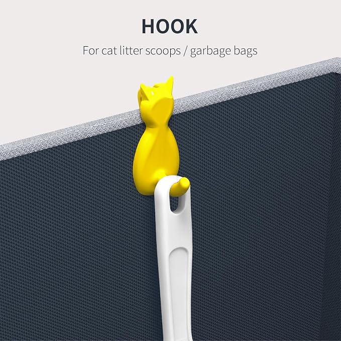 Aokeyee 2PCS Cat Litter Box Enclosure Splash Guard, All-in-One Large Waterproof - Image 5