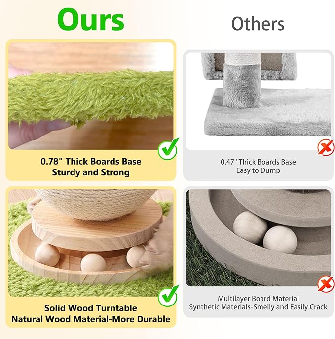 Cute Cat Scratching Post, Carrot Cat Scratcher Post - Image 3