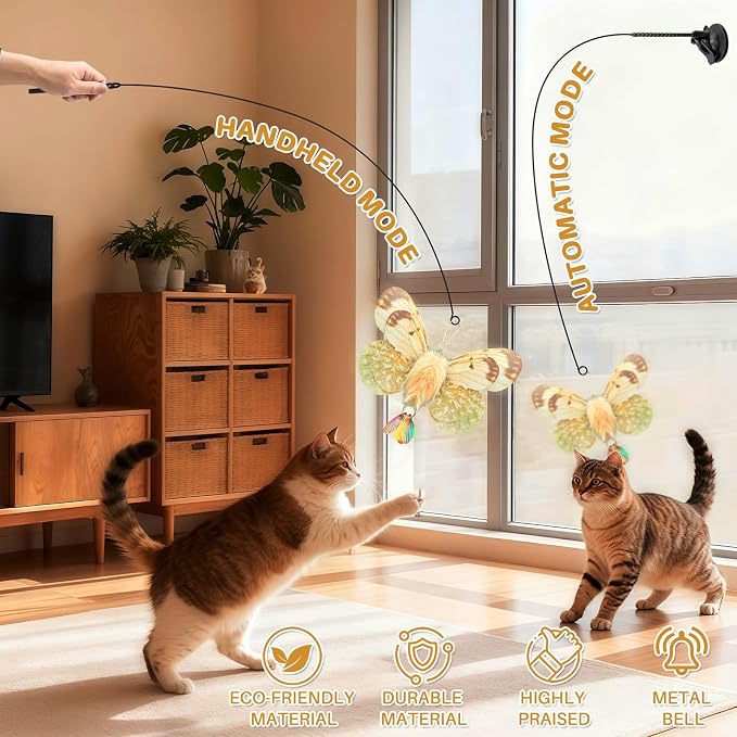 Walfront Interactive Cat Wand Toy - Image 3