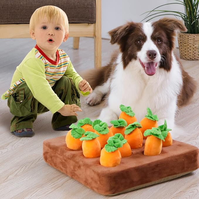 Interactive Dog Toys，Carrot Snuffle Mat - Image 6