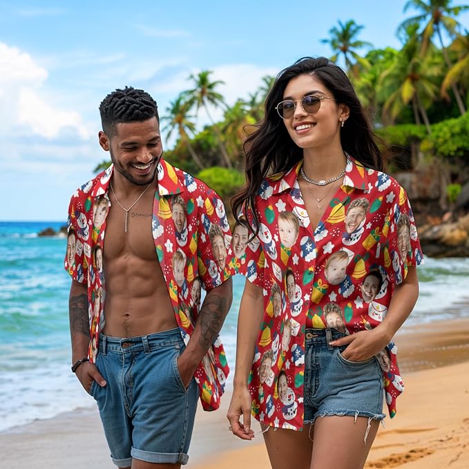 Custom Hawaiian Shirt with Face - Image 4