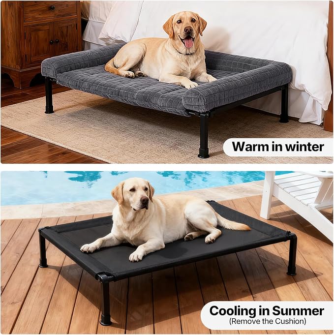 Veehoo Elevated Dog Bed Large Sized - Image 4