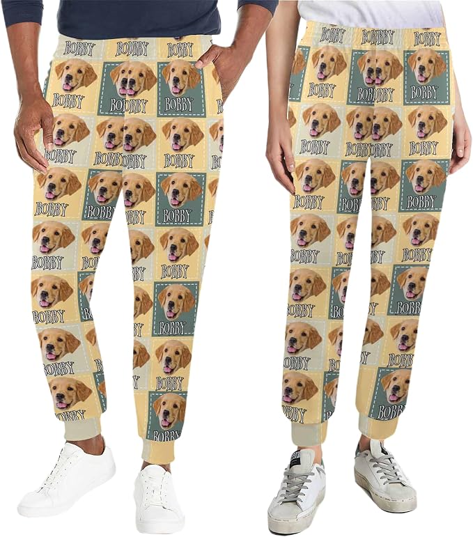 Custom Sweatpants for Men Women Personalised Joggers Pants by Artsadd