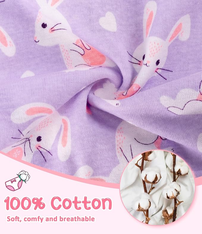 Girls and Toddlers 100% Cotton Underwear Tagless Soft Panties Size 2-3T - Image 2
