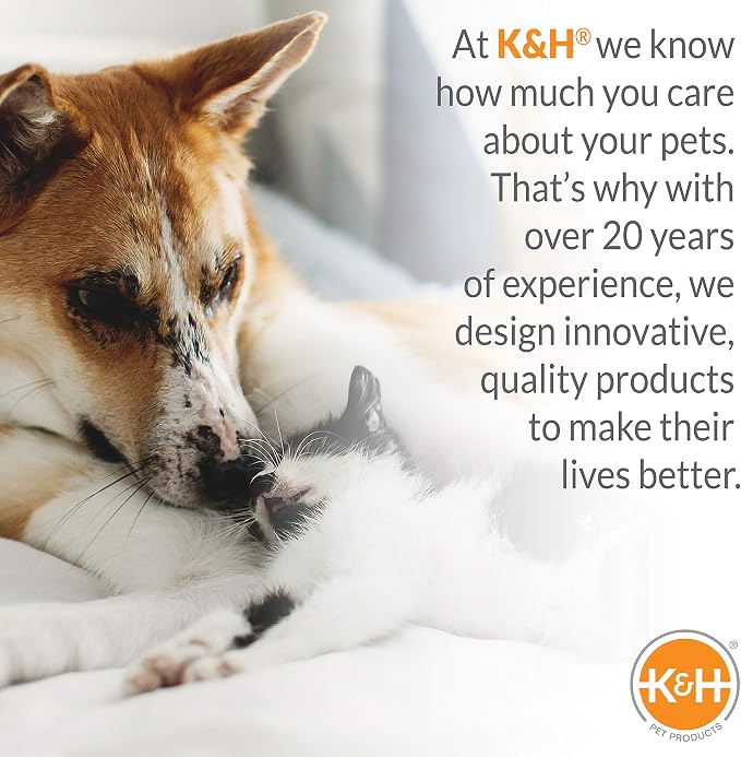 K&H Pet Products Original Pet Cot Replacement Cover Taupe/Black Medium 32 X 25 - Image 7