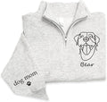Chillever Personalized Embroidery Sweatshirt by Unknown