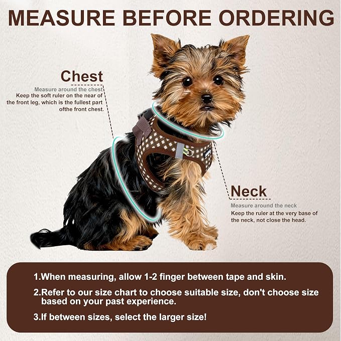AIITLE Easy Walk Dog Vest Harness and Leash Set, Pet Supply No Pull, Breathable - Image 3