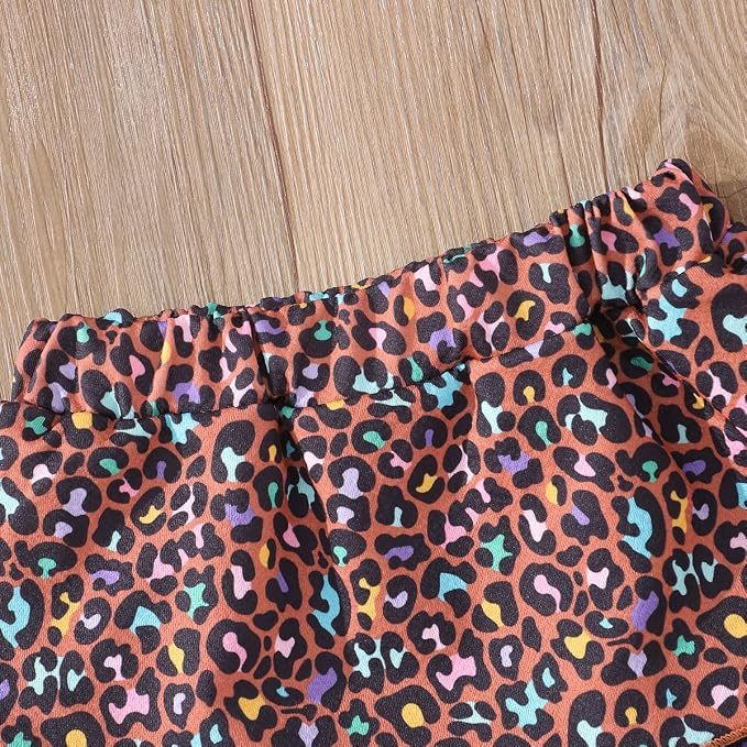 Akyzic Little Girl Skirt Outfit Two Piece Spring Summer Outfit Butterfly Dress - Image 6
