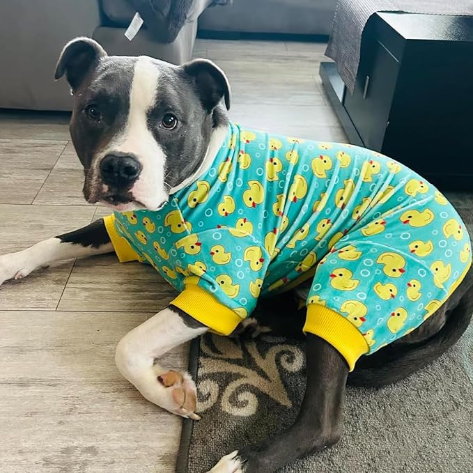 KYEESE Dog Pajamas Velvet Dog Pajamas Medium Sized Dogs Soft Dogs Clothes Pjs - Image 7