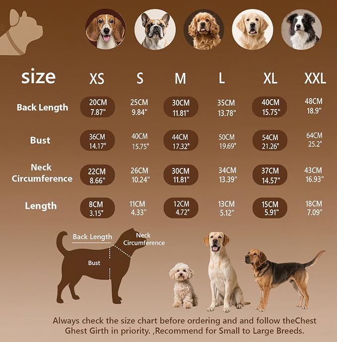 Small/Medium Dog Sweater, Warm Dog Winter Coat w/Sleeves, Comfortable High Neck - Image 8