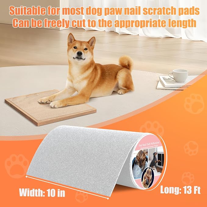 Pet Nail Self Adhesive Replacement Emery Paper Suitable - Image 2
