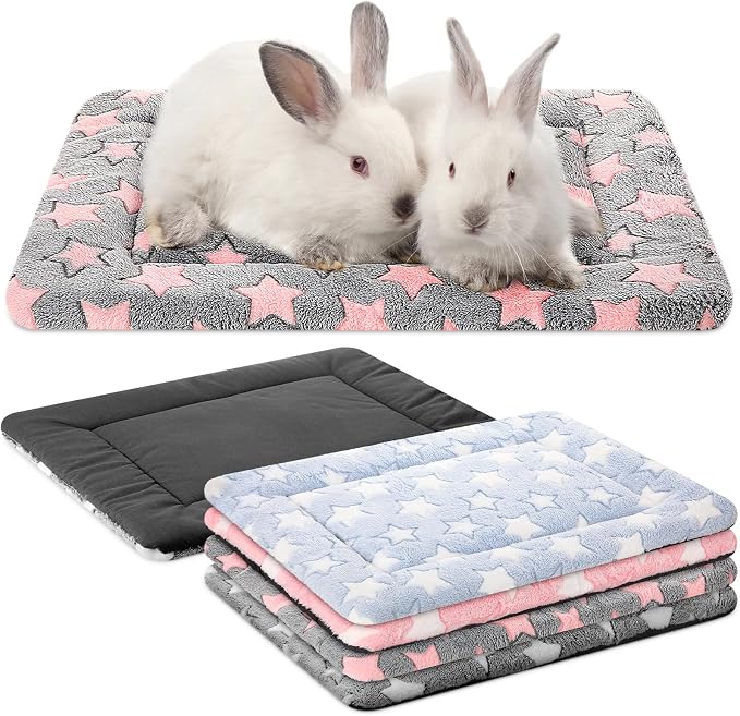 VitalCozy 4 Pcs Dog Crate Pads, Ultra Soft Warm Washable Anti-Slip Kennel Bed by VitalCozy