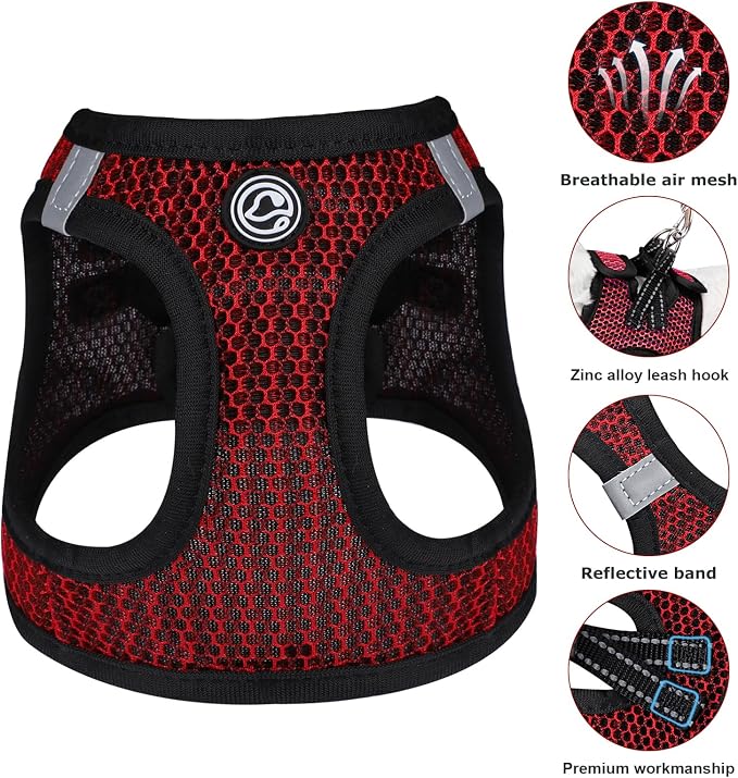 Dog Harness for Medium Dogs Chihuahua Harness Tiny Dog Harness for Cats Dogs - Image 6