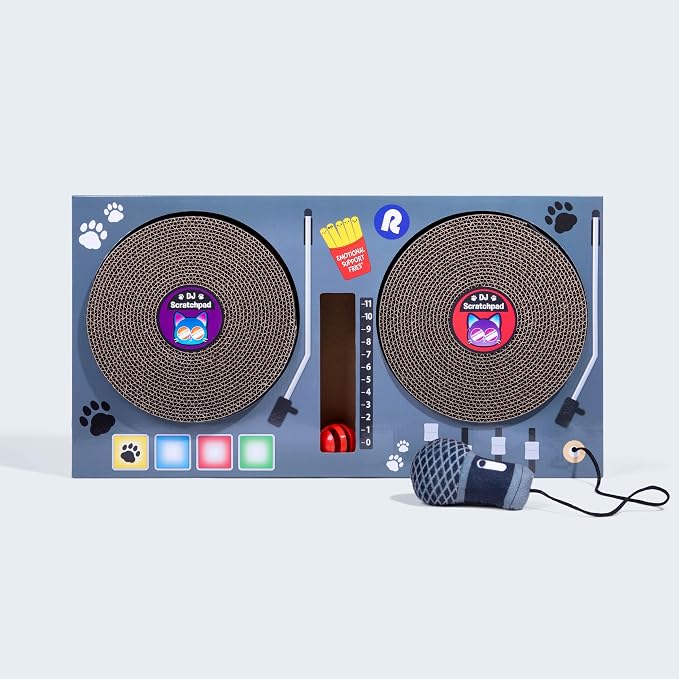 DJ Scratchpad by Relatable, Enrichment Cat Toys And Kitten Toys - Image 6