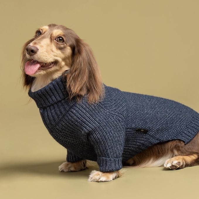 Fitwarm Turtleneck Knit Dog Sweater, Thermal Dog Winter Clothes - Image 2