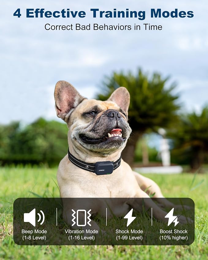 Jugbow Dog Shock Collar - 4200FT Dog Training Collar - Image 2