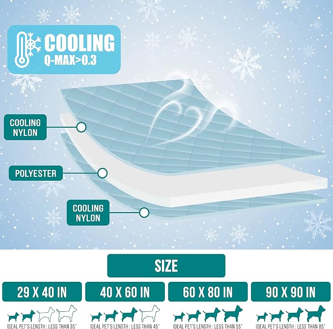 PetAmi Premium Cooling Dog Blanket | Lightweight Fluffy Pet Throw Blanket Bed - Image 3