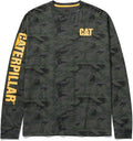 Caterpillar Trademark Banner Long Sleeve Tee Shirts by Caterpillar+Workwear