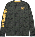Caterpillar Trademark Banner Long Sleeve Tee Shirts by Caterpillar+Workwear