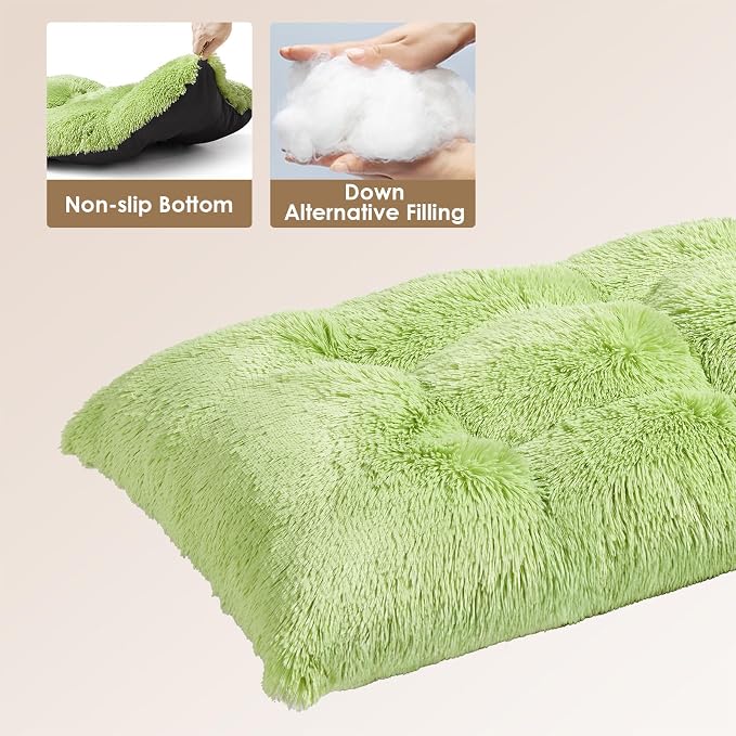 EHEYCIGA Fluffy XXL Dog Crate Pad, Plush Faux Fur Crate Bed - Image 7