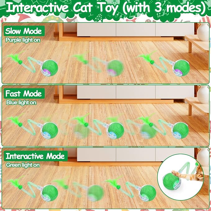 Interactive Cat Toy Ball - Image 7