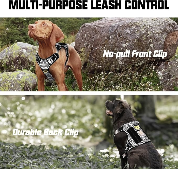 AUROTH Tactical Dog Harness for Large Dogs No Pull Adjustable Pet Harness - Image 5