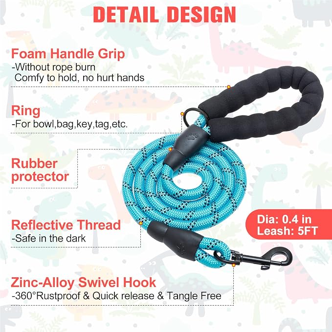 BEAUTYZOO Step in Dog Harness and Leash Set, Reflective Dog Harness No Pull No - Image 5
