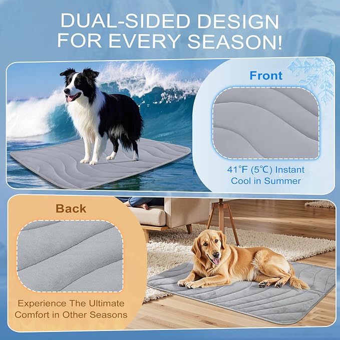 Cozyide Dog Cooling Mat, Large Cooling Mat - Image 3