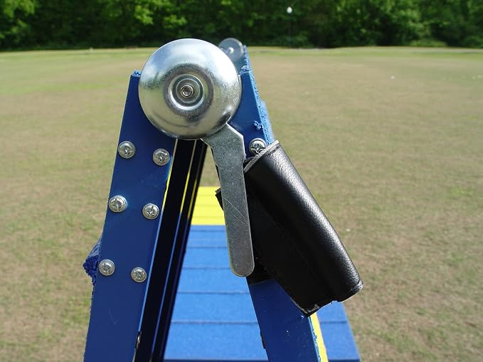 Rubber Surface Dog Agility 7' A-Frame, On-Wheel Interface Ready - Image 6